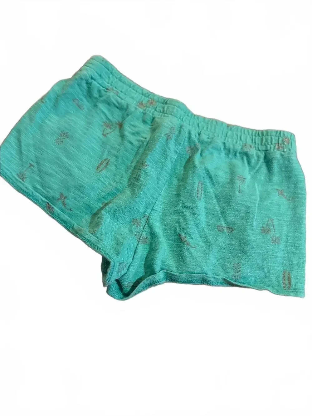 Gymboree Girls' Turquoise Casual Shorts Size M (7-8)
